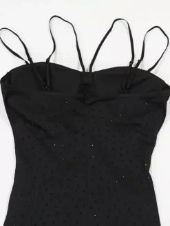 Sheer Side Sequin Sleeveless Bodycon Maxi Party Dress For Women 2026