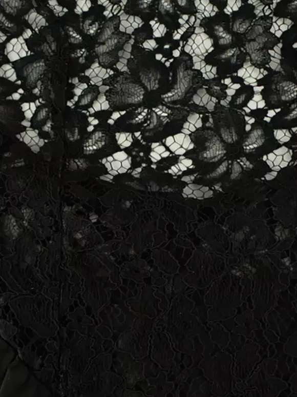 Sheer Lace Patchwork Halter Maxi Dress For Women - Black Sexy Backless Mermaid Bodycon - Summer Formal Evening Gown 2026