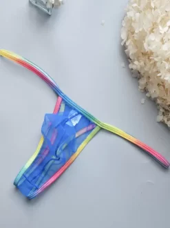 Sheer See Through String Male Sexy Panties Pouch Thongs Men Briefs Lingerie