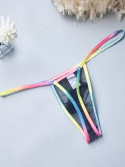 Sheer See Through String Male Sexy Panties Pouch Thongs Men Briefs Lingerie
