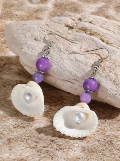 Shell Shape Bohemian Earrings For Women 2026