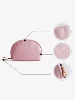 Shell Shaped Nylon Cosmetic Bag Waterproof Makeup Storage Bag For Women 2026