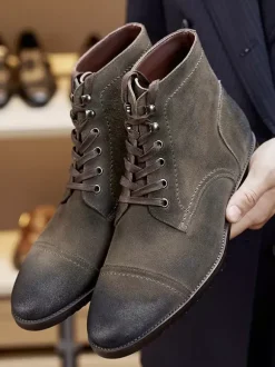 Shoes Men's Shoes Work Boots Men's Boots Classic Burgundy