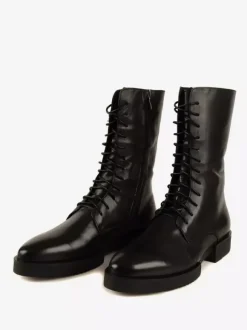 Shoes Men's Shoes Work Boots Men's Boots Cowhide Chic Black