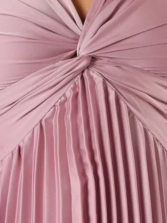 Short Bridesmaid Dress Elastic Silk Like Satin Short Sleeves Zipper V-Neck Wedding Party Dresses