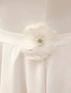 Short Wedding Dress 2026 Satin 1950S Vintage Sweetheart Neckline Applique Bridal Dress Free Customization