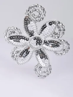 Silver Rhinestone Ballet Hair Accessories for Women