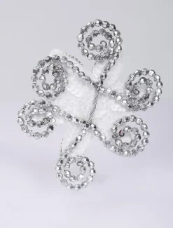 Silver Rhinestone Ballet Hair Accessories for Women