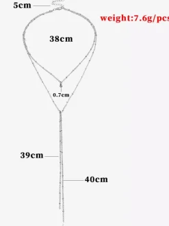 Simple Necklace Ball Pendant Minimalistic Necklace