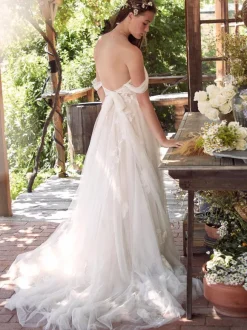 Simple Wedding Dress Lace Sweetheart Neck Sleeveless Pleated A-Line Bridal Gowns Free Customization