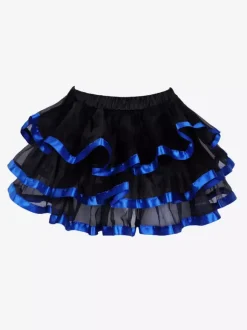 Skirts Blue Tulle Sexy Winter Mini Women's Bottoms