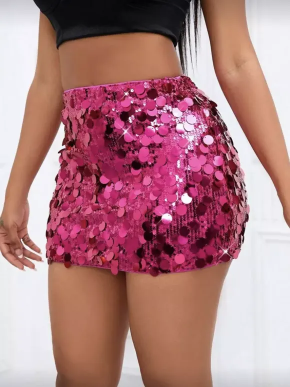 Skirts Silver Fall Mini Women's Bottoms