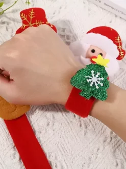 Slap Bracelet Slap Band kids Christmas Toys Reindeer