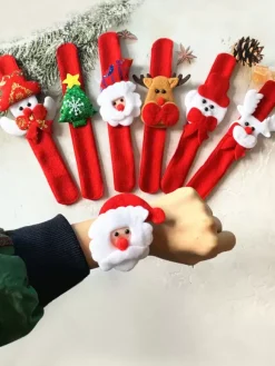 Slap Bracelet Slap Band kids Christmas Toys Reindeer