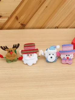 Slap Bracelet Slap Band Kids Christmas Toys Reindeer Light