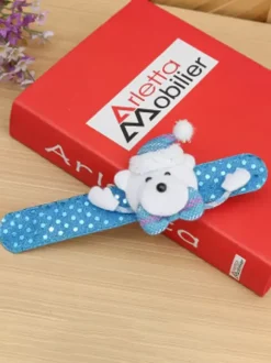 Slap Bracelet Slap Band Kids Christmas Toys Reindeer Light
