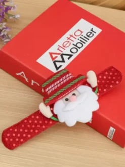 Slap Bracelet Slap Band Kids Christmas Toys Reindeer Light