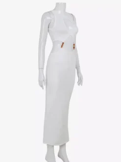 Sleeveless Sexy Cutout Maxi Club Dress For Night Out 2026