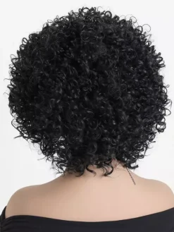 Small Curly Short Hair Daily Synthetic Wigs For Women 2026
