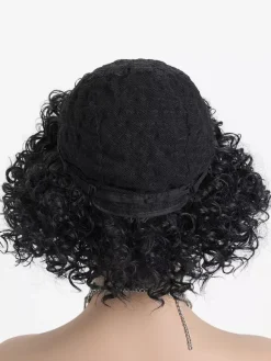 Small Curly Short Hair Daily Synthetic Wigs For Women 2026