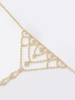 Sparkling Anklet Crystal Layered Beach Vacation Ankle Bracelet