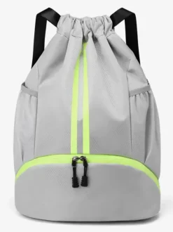 Sports Backpack for Men Zipper Pockets Casual Bag