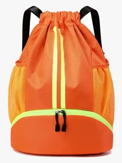 Sports Backpack for Men Zipper Pockets Casual Bag