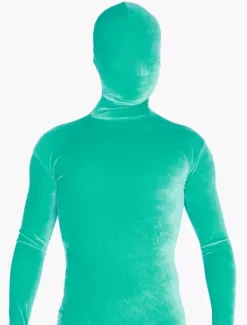 St Patricks Day Costume Unisex Velours Zentai Suits