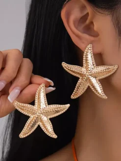 Starfish Holiday Style Earrings For Women 2026