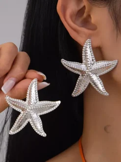 Starfish Holiday Style Earrings For Women 2026