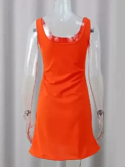 Starfish Sequin Mini Dress for Women - Sexy Sleeveless Scoop Neck Slim Fit Sheath Sundress - Summer Beach Resort 2026