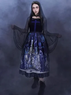 Steampunk Lolita Blouses Lolita Top Black Long Sleeves Lace Lolita Shirt