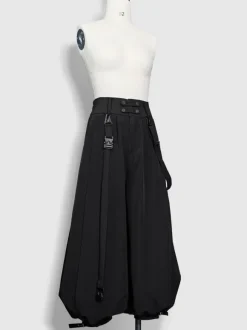 Steampunk Lolita Pant Black Harem Lolita Trousers