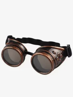 Steampunk Industrial Style Magnifying Glass Gothic Style Goggles Retro Glasses
