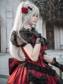 Steampunk Lolita Accessories Black Flowers Headwear Miscellaneous