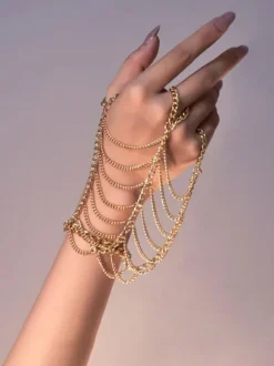 Steampunk Lolita Accessories Silver Chains Metal Accessory Miscellaneous