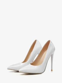 Stiletto High Heels Pointed Toe Classic Pumps in Yellow