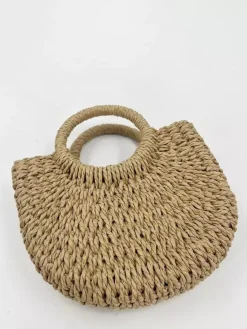 Straw Handbag Holiday Casual Beach Bag For Women 2026