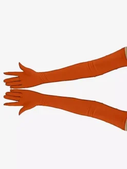 Stretchy Lycra Gloves Over Elbow Costume Accessories