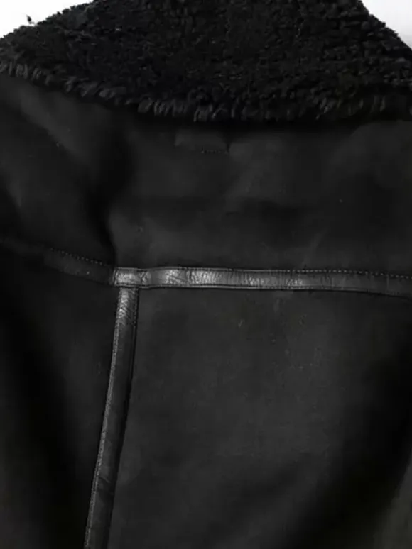 Suede Jacket Faux Shearling Winter Coat 2026 Outerwear For Women