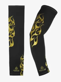 Summer cycling ice silk sleeves for men outdoor driving sun protection ice sleeves floral arm sleeves UV extended