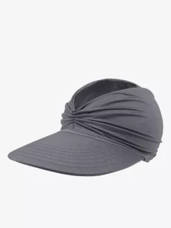 Sun Visor Hat Wide Brim Summer UPF 50+ UV Protection Elastic Hollow Cap For Women 2026