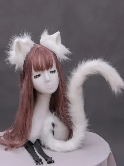 Sweet Lolita Accessories White Cats Ears Cats Tail Lolita Accessory Outfits