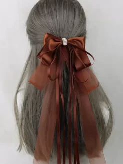 Sweet Lolita Accessories Pink Bows Headwear Miscellaneous