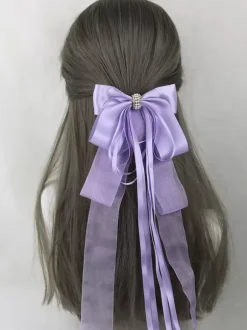 Sweet Lolita Accessories Pink Bows Headwear Miscellaneous
