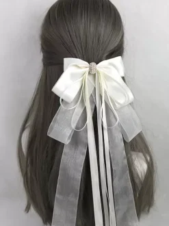 Sweet Lolita Accessories Pink Bows Headwear Miscellaneous