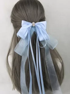Sweet Lolita Accessories Pink Bows Headwear Miscellaneous