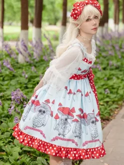 Sweet Lolita Accessories Infanta Red Bows Polyester Miscellaneous