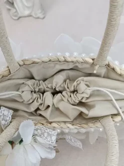 Sweet Lolita Bag Apricot Sequins Handbag Lolita Accessories