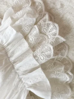 Sweet Lolita Bloomers Jacquard Loose White Lolita Shorts